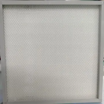 KWS High efficiency filter without partitions